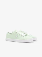 Light Green Women's Striped Sneakers Tommy Hilfiger - Women