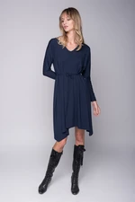 Marita Bobko Woman's Dress no.5 Navy Blue