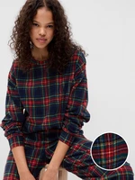 GAP Pyjama Plaid Top - Women