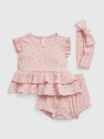 Light pink girly floral set GAP