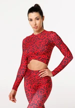 Bittersweet Paris Woman's Skin Gaia Longsleeve Top GLT-C-Print BSP245