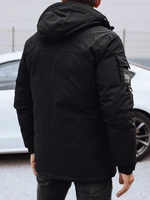 Men's winter parka jacket black Dstreet