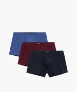 Pánské boxerky ATLANTIC 3Pack - vícebarevné