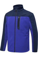 10914 Dewberry Zippered Mens Fleece Jacket-BLUE