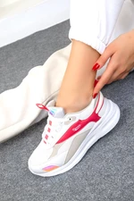 Soho White-Ice-Fuchsia Women&#39;s Sneaker 18867