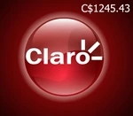 Claro C$1245.43 Mobile Top-up NI