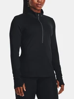 Under Armour T-Shirt UA Qualifier Run 1/2 Zip-BLK - Women