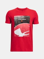 Under Armour T-Shirt UA BBALL OUTSIDE SS-RED - Boys