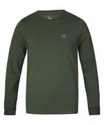 Men's long-sleeved T-shirt Hannah KIRK II kombu green