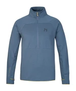 Men's semi-zipping functional sweatshirt Hannah ETHAN HZ bering sea mel