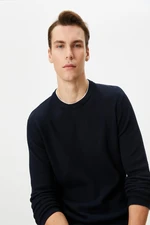 Koton Men's Navy Blue Sweater