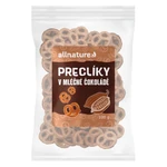 ALLNATURE Praclíky v mliečnej čokoláde 100 g