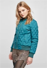 Women's Diamond Duvet Nylon Jacket Jasper