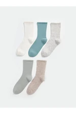 LC Waikiki Women's Flat Socks 5 Pack