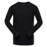 Men's long-sleeved T-shirt ALPINE PRO BOGR black