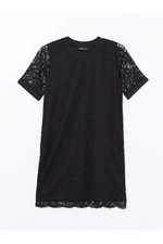 LC Waikiki Crew Neck Lace Women's Dress