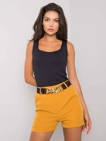 Shorts-DHJ-SN-13186.03P-dark yellow