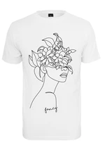 Women's T-shirt One Line Fruit white