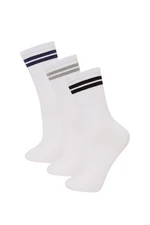 DEFACTO Size 3-Pack Cotton Long Socks