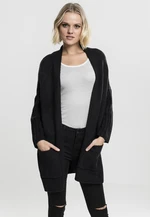 Women's oversized cardigan blk/blk