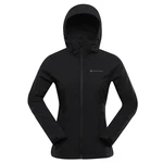 Women's softshell jacket with membrane ALPINE PRO HOORA black