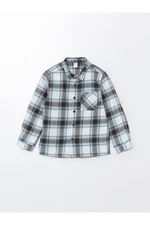 LC Waikiki Lcw Long Sleeve Plaid Patterned Boy's Lumberjack Shirt