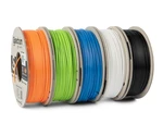 Spectrum 80747 3D filament, Premium PLA, 1,75mm, 5x250g, mix Polar White, Deep Black, Lion Orange, Pacific Blue, Lime Green