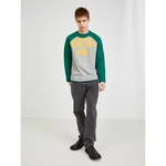 Green-Grey Mens Facial Sweatshirt Diesel - Mens