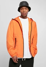 Full Zip Nylon Crepe Jacket Tangerine