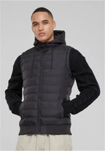 Small bubble hood vest blk/blk