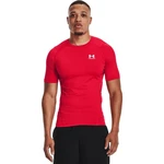 Pánské kompresní triko Under Armour HG Armour Comp SS - červené