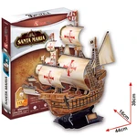 CubicFun 3D Puzzle Santa Maria 113 dielikov