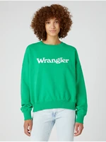 Green women's sweatshirt Wrangler - Women