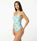 Aloha From Deer Woman's Duckbuoy Open Back Swimsuit SSOB AFD783