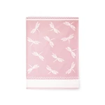 Zwoltex Unisex's Dish Towel Ważki Pink/Pattern