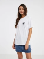 White Women's T-Shirt Converse - Women