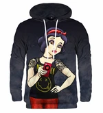 Mr. GUGU & Miss GO Unisex's Snow White Selfie Hoodie H-K2191