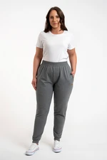 Women's long trousers Malmo - medium melange