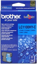 Brother LC-1100HYC azurová (cyan) originální cartridge