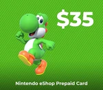 Nintendo eShop Prepaid Card $35 CA Key