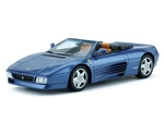 1993 Ferrari 348 Spider Tour de France Blue Metallic 1/18 Model Car by GT Spirit