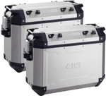 Givi Trekker Outback 37 Silver (2-pack) Monokey Valise