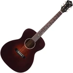 Recording King ROS-11-FE3-TBR Satin Transparent Brownburst Guitare Jumbo acoustique-électrique