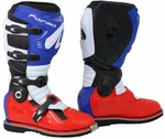 Forma Boots Terrain Evolution TX Red/Blue/White/Black 45 Stivali da moto