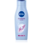 Nivea Diamond Gloss pečující šampon pro unavené vlasy bez lesku 400 ml