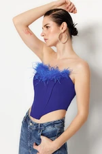 Női  crop top Trendyol Ostrich