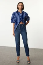 Trendyol Blue High Waist Comfort Mom Jeans