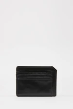 DEFACTO Men&#39;s Faux Leather Card Holder