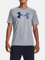 Under Armour UA Big Logo Fill SS Triko Šedá