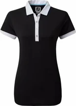 Footjoy Colour Block Womens Black M Polo košile